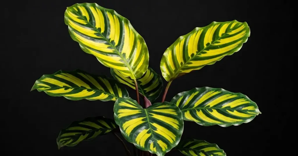 How to Fix Yellowing Calathea Leaves